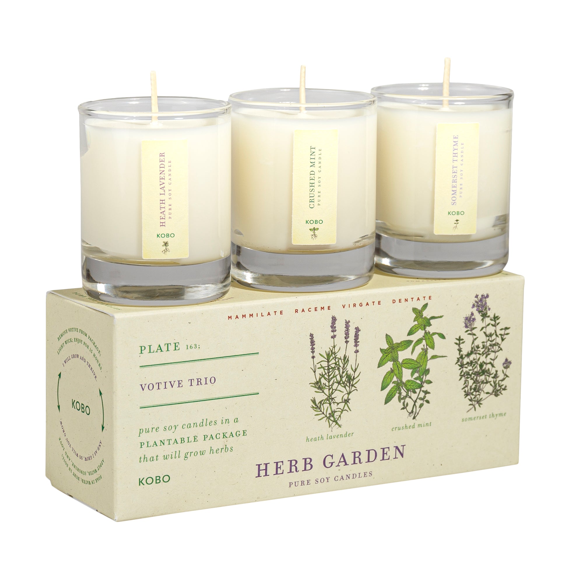 Votive Pure Essential Oil Candle Gift Set | 4 Scents