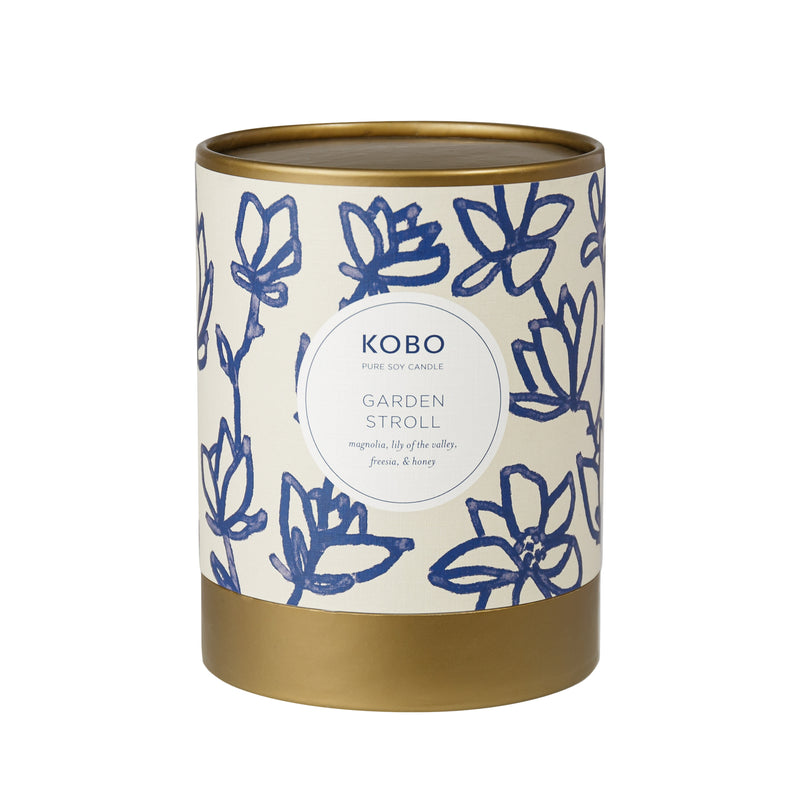 Garden Stroll Coastal Candle