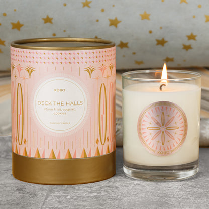 Alternate Image of Image of Deck the Halls Candle 11 oz