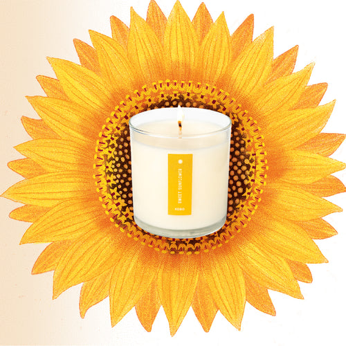 Alternate Image of Sweet Sunflower Candle