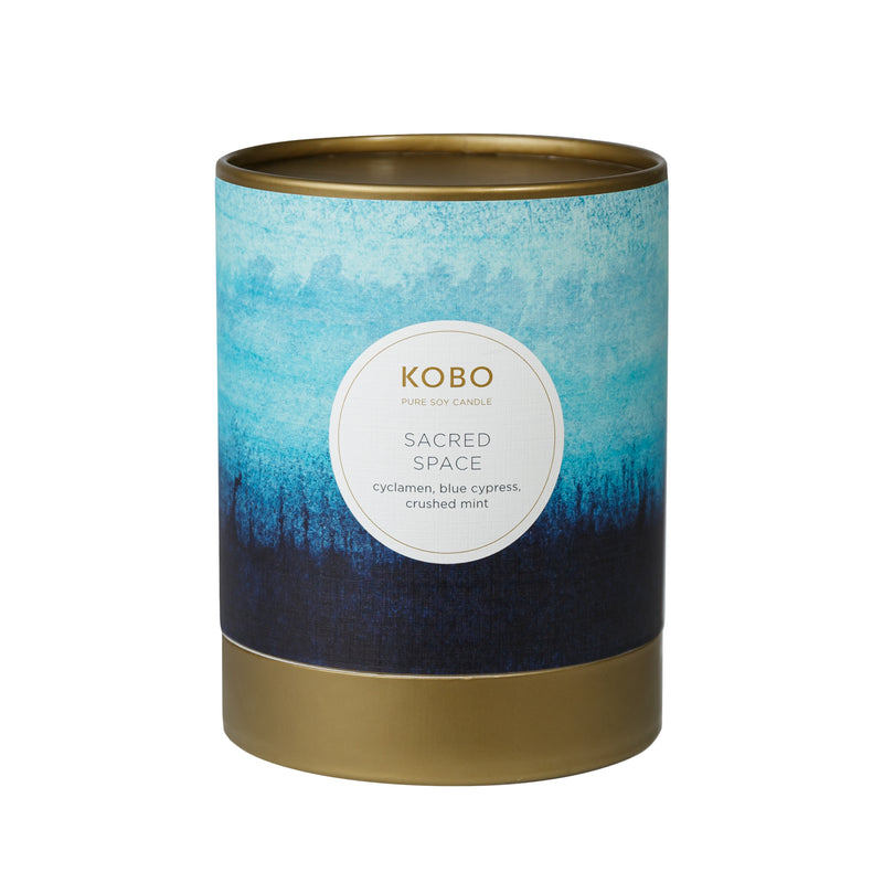 Sacred Space Watercolor 11 oz Pure Soy Candle