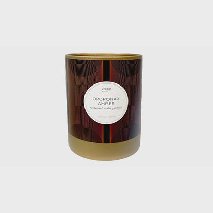 Alternate Image of Opoponax Amber Filament 11 oz Pure Soy Candle