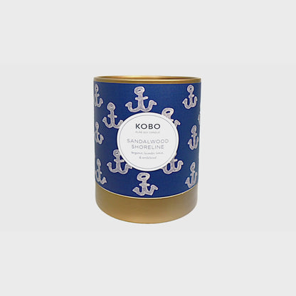 Alternate Image of Sandalwood Shoreline Coastal 11 oz Pure Soy Candle